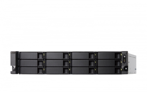 NAS QNAP 12 6-Bay Xeon D-1622 4C/8T 3.2GHz/32GB/4x2.5Gb,2x10Gb/USB/RPS/2U
