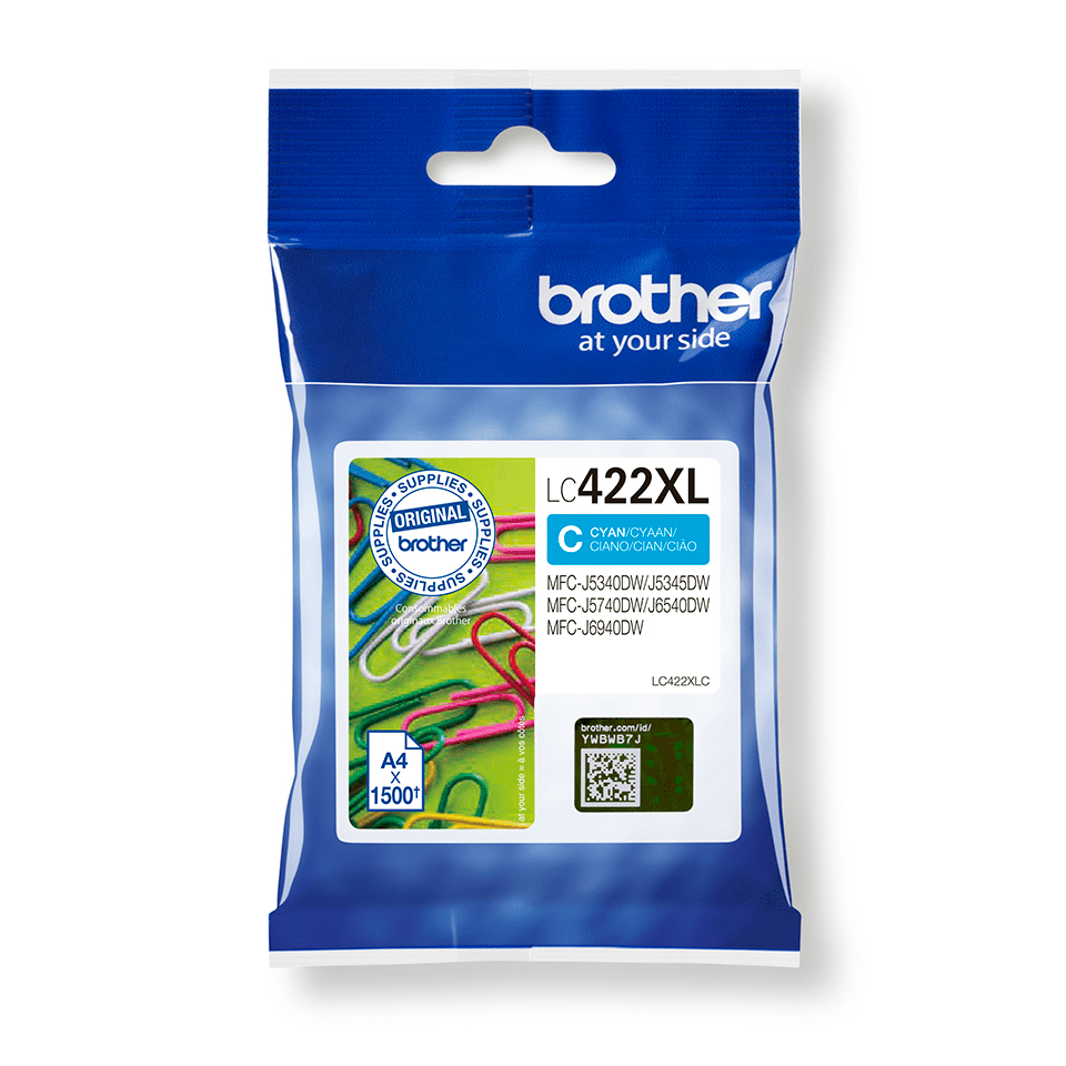 BROTHER TINTEIRO AZUL XL LC422