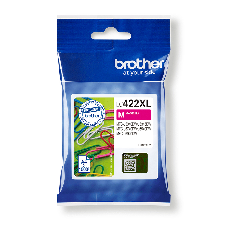 BROTHER TINTEIRO MAGENTA XL LC422