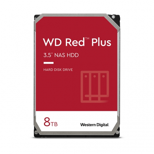 Disco 3.5 8TB WD Red Plus 128Mb SATA 6Gb/s 5400rpm