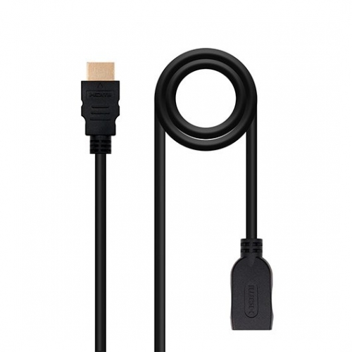 CABO HDMI 2.0 A HDMI-A NANOCABLE 2M PRETO