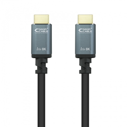 CABO HDMI 2.1 NANOCABLE IRIS 1.5M PRETO