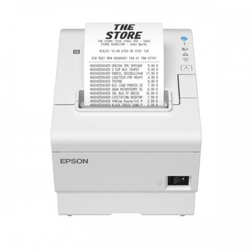 Impressora Epson TM-T88VII,Branca - USB / Ethernet / Serial,PS C/FONTE