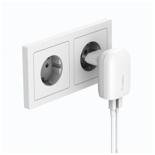 Belkin USB-A+USB-C 37W Branco - Carregador Duplo