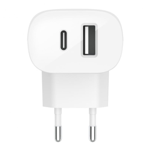 Belkin USB-A+USB-C 37W Branco - Carregador Duplo