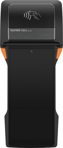 POS SUNMI Mobile V2S Plus Android 4G,2GB 16GB,5MP camera,Imp. Etiquetas &Talões 80mm
