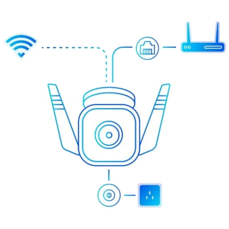 CAMARA IP WIFI TP-LINK TC65 OUTDOOR
