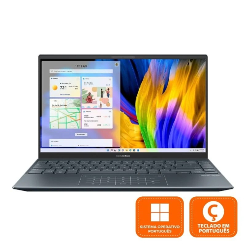 NB ASUS Zenbook UM425QA R7-5800H 16GB LPDDR4X 1TB SSD 14P FHD AMD RADEON Vega7 WIN11PRO