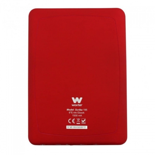 Woxter Scriba 195 6 eReader 4GB Vermelho