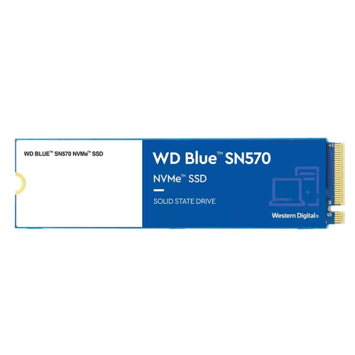SSD M.2 PCIe NVMe WD 2TB Blue SN570-3500R/3500W-600K/600K IOPs