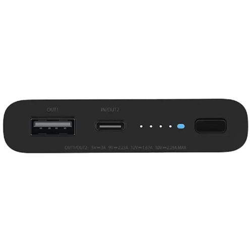 Powerbank Mi 10W 10000mAh Wireless Preta 