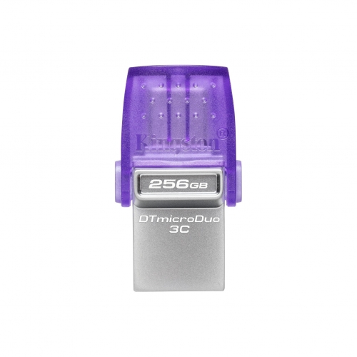 KINGSTON PEN 256GB DATATRAVELER MICRO DUO 3C 200MB/S DUAL USB-A + USB-C