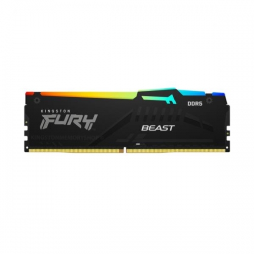 KINGSTON MEM 8GB 5600MT/S DDR5 CL40 DIMM FURY BEAST RGB