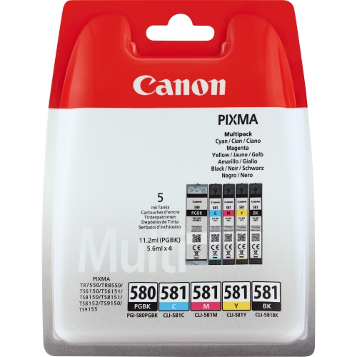 CANON TINTEIRO MULTIPACK PGI-580/CLI-581