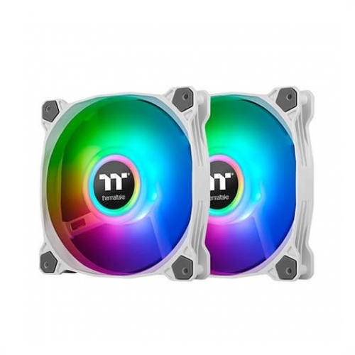 VENTILADOR 140X140 THERMALTAKE PURE DUO 14 ARGB BRANCO