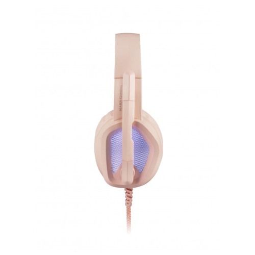 Auscultadores MARS GAMING MH320 RGB HEADPHONES MIC,HIFI,NOISE CANCEL,MULTIPLATFORM,PINK