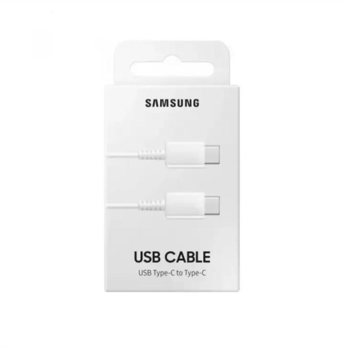 SAMSUNG CABLE USB-C TO USB-C 3A 1,8M WHITE