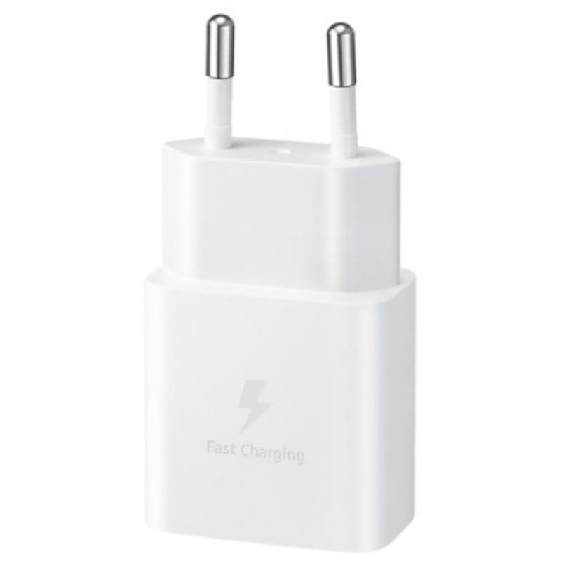 CARREGADOR SAMSUNG 15W SEM CABO USB-C WHITE
