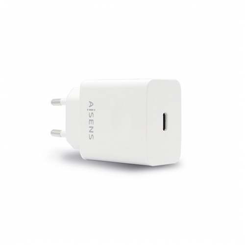 CARREGADOR USB-C PD 3.0 AISENS BRANCO