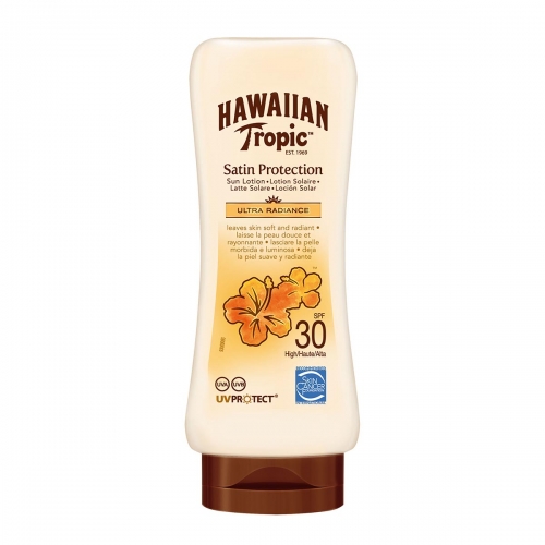 Protetor Solar Hawaiian Tropic Satin Protection Ultra Radiance Creme SPF30 180ml
