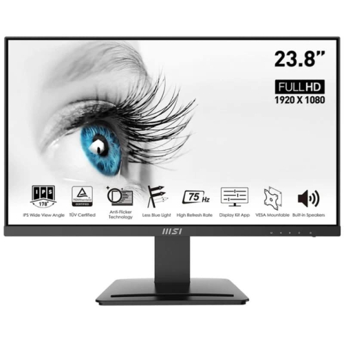 MONITOR LED 24"MONITOR MSI PRO MP243 PRETO