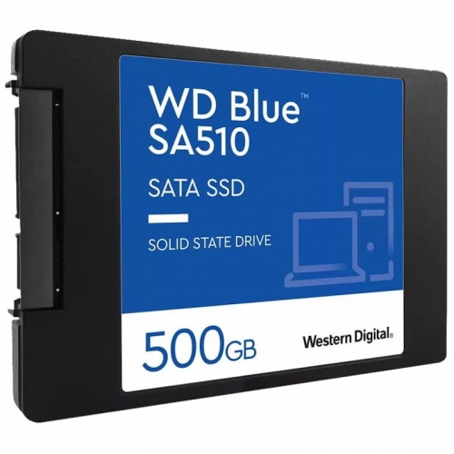 SSD 2.5 SATA WD 500GB Blue SA510 -560R/510W-90K/82K IOPs