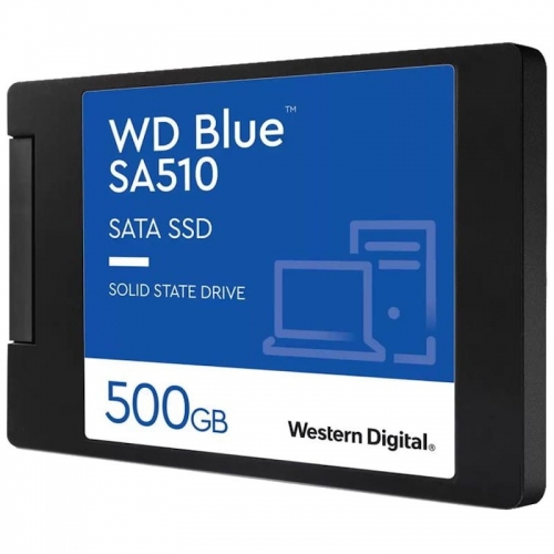SSD 2.5 SATA WD 500GB Blue SA510 -560R/510W-90K/82K IOPs