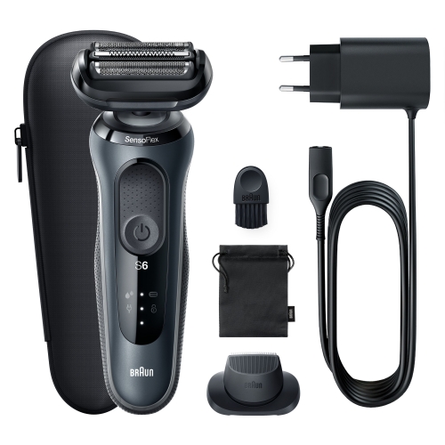 MÁQUINA DE BARBEAR BRAUN S6 61-N1200 S BLACK
