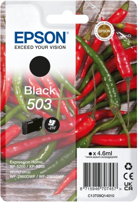 EPSON TINTEIRO PRETO 503 XP5200/05/WF2960/65