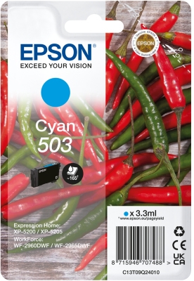 EPSN TINTEIRO AZUL 503 XP5200/05/WF2960/65