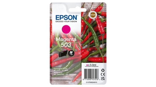 EPSON TINTEIRO MAGENTA 503 XP5200/05/WF2960/65