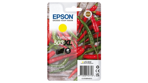 EPSON TINTEIRO AMARELO 503XL XP5200/05/WF2960/65