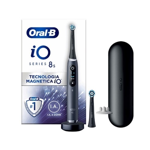 ESCOVA DENTES ELE. BRAUN ORAL B IO 8S PRETO