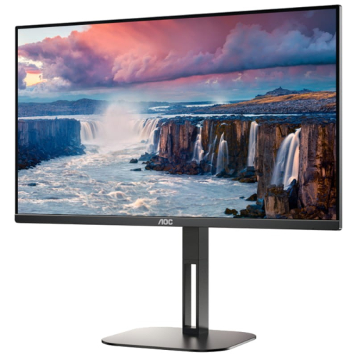 MONITOR AOC IPS 24"16:9 FHD HDMI DP USB-C COLUNAS HAS 24V5C/BK