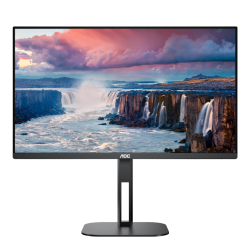 MONITOR AOC IPS 27"16:9 FHD HDMI DP USB-C COLUNAS HAS 27V5C/BK