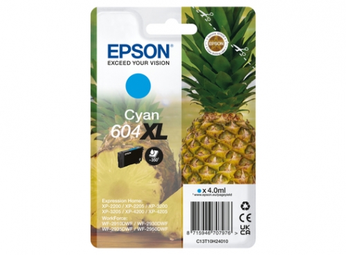 EPSON TINTEIRO AZUL 604XL XP2200/05/3200/05/4200/05/WF2910/30/35/50