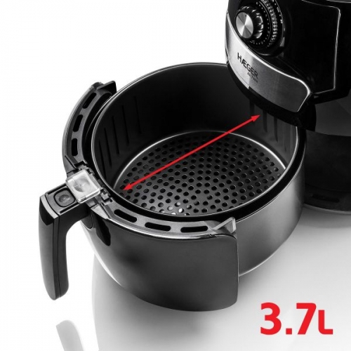 FRITADEIRA HAEGER AIR FEAST AF-M37.002A PRETO