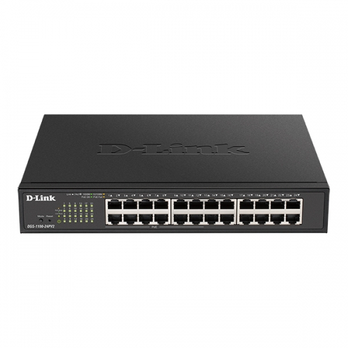 D-LINK 24-PORT POE GIGABIT SMART MANAGED SWITCH (12P POE 100W)