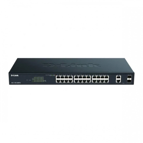 D-LINK 26-PORT POE+ GIGABIT SMART MANAGED SWITCH (370W)