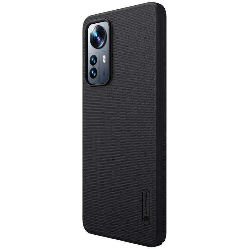Nillkin Capa de borracha Frosted Xiaomi 12 Lite Preto