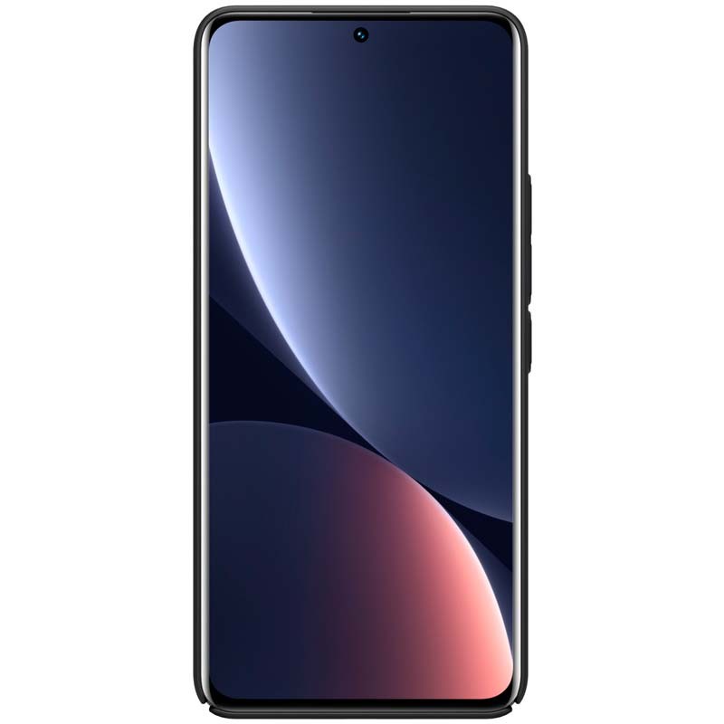 Nillkin Capa de borracha Frosted Xiaomi 12 Lite Preto