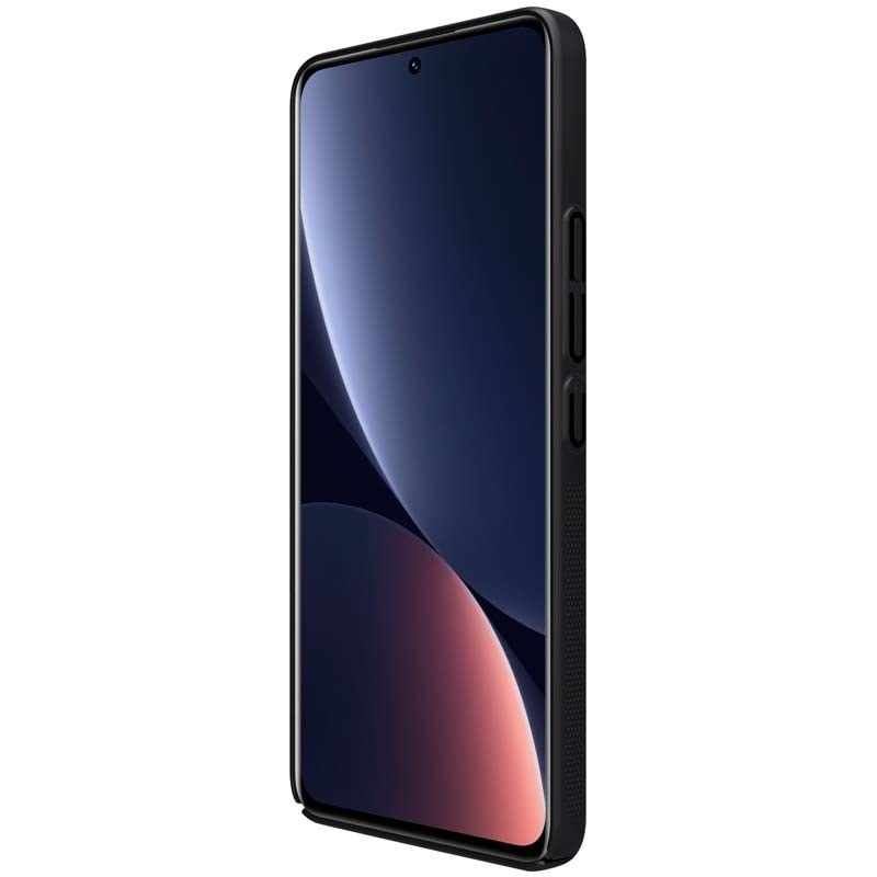 Nillkin Capa de borracha Frosted Xiaomi 12 Lite Preto