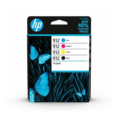 HP 912 CMYK Original Ink Cartridge 4-Pack