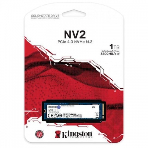 SSD M.2 PCIe 4.0 NVMe Kingston 1TB NV2-3500R/2100W