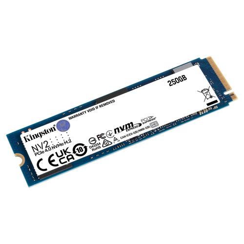 SSD M.2 PCIe 4.0 NVMe Kingston 250GB NV2-3000R/1300W