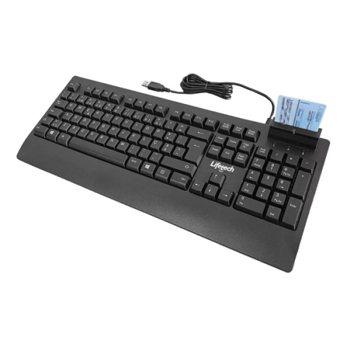 LIFETECH KEYBOARD C/ LEITOR SMART CARD