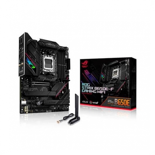 MOTHERBOARD ASUS AM5 B650 ROG STRIX B650E-F GAMING WIFI