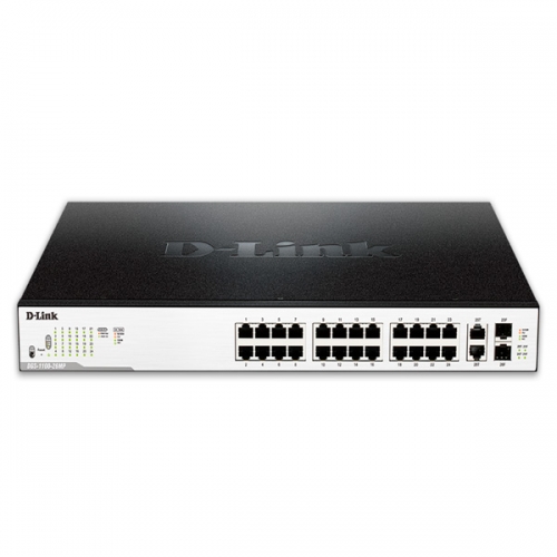 D-LINK NUCLIAS 24-PORT 10/100/1000MBPS GIGABIT SMART SWITCH + 2 SFP PORTS
