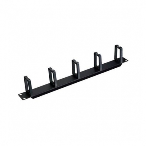 ORGANIZADOR DE CABOS PARA RACK 19"1U 5 GANCHOS