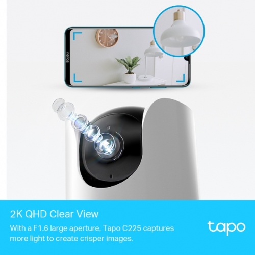 TP-LINK CAMERA SEGURANCA IA 2K QHD WI-FI PANORÂMICA PAN/TILT